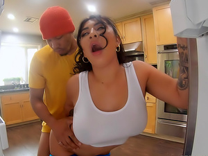 Big Tits Tokyo Fucked By The Fridge