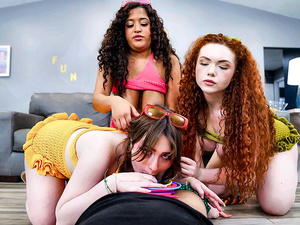 BFFs Day Sex Games (Brina, Lil Bet & Megan’s Debut)