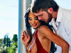 Backdoor Action In The Backyard