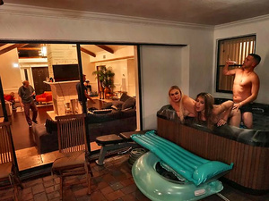 Break-in Threesome Caught on Camera