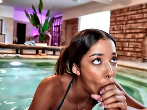 Poolside Sneaky Fuck