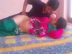 Indian Amateur Bhabhi Sex In Shalwar Suit Lift And Fucked Hard