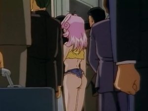 Slutty hentai girl gets molested
